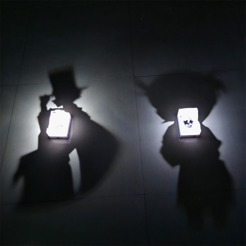 Home Improvement Tv Show - Lampada da Parete a Silhouette Anime,