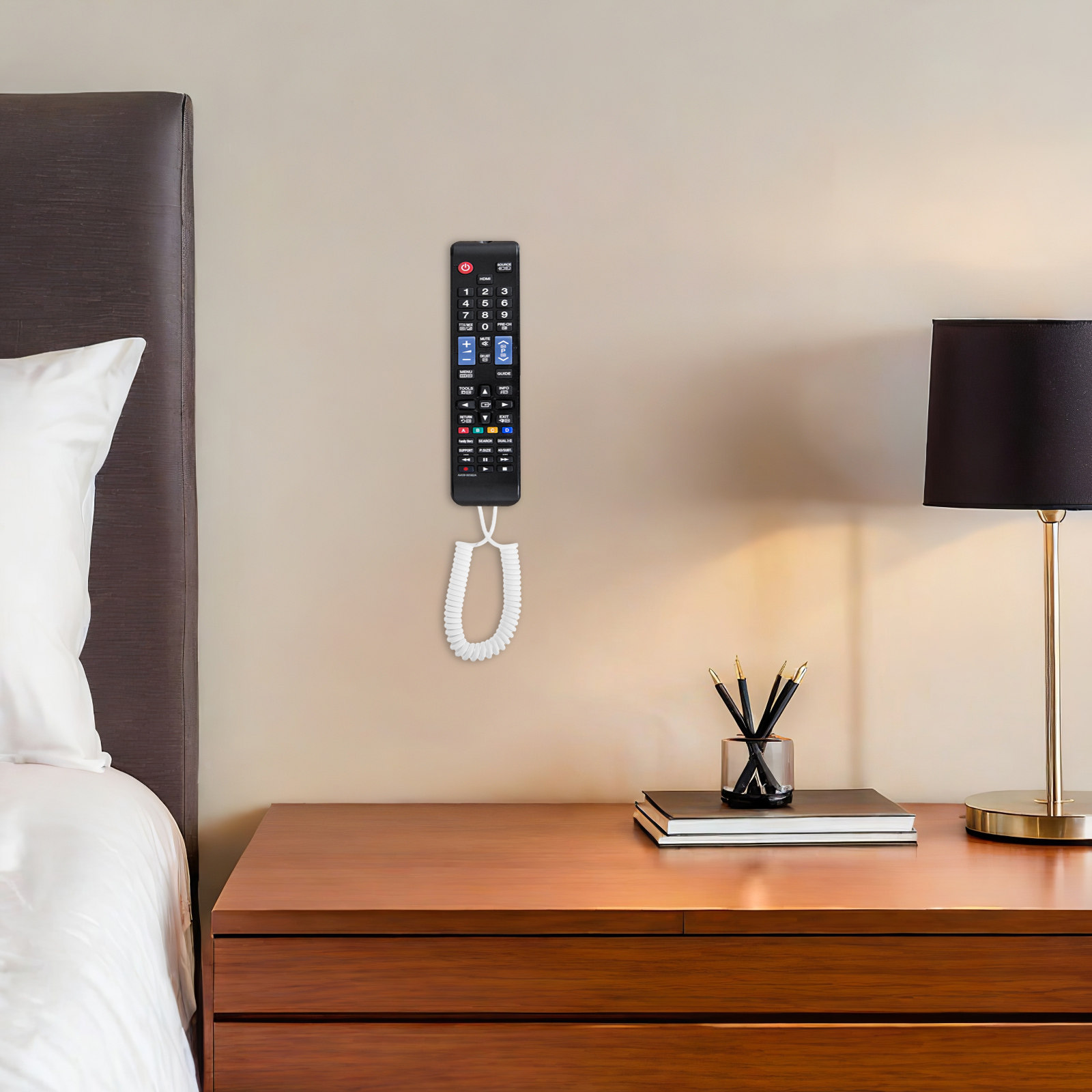Home Improvement Hardware - Supporto per telecomando anti-smarrimento da 4