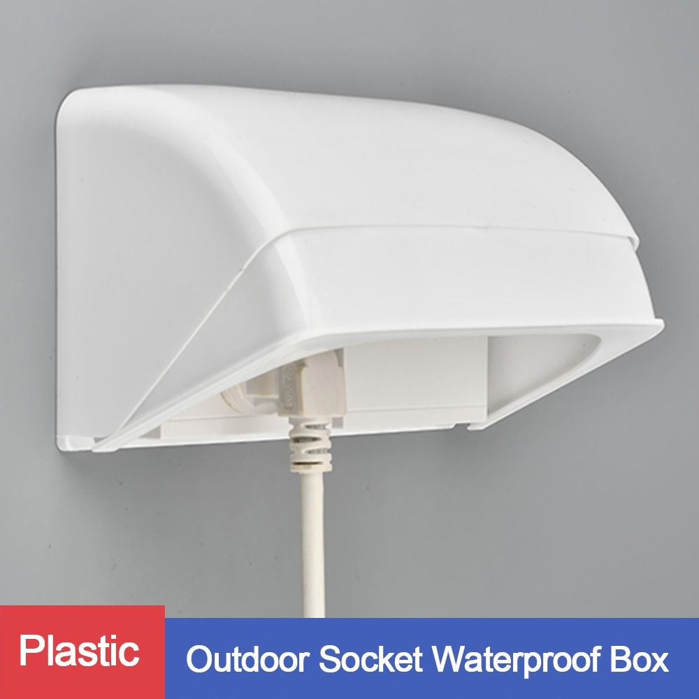 Electrical Outlet Cover - 1 pz presa esterna scatola impermeabile