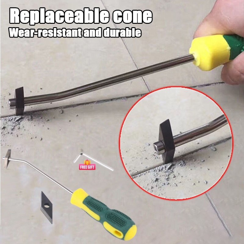 Grout Saw Removal - Punta da trapano sostituibile per rimozione
