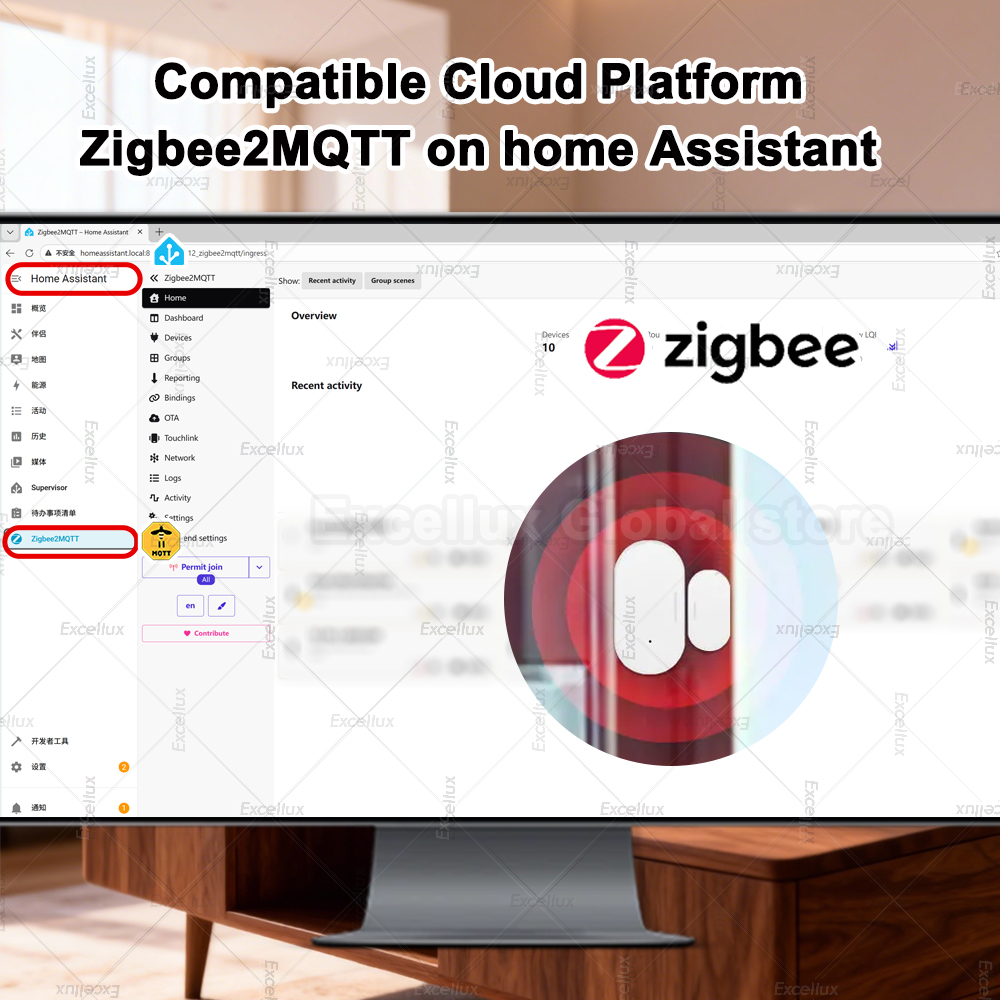 Zigbee 3.0 Sensore per porte e - Home Improvement Hardware recensione e prezzo