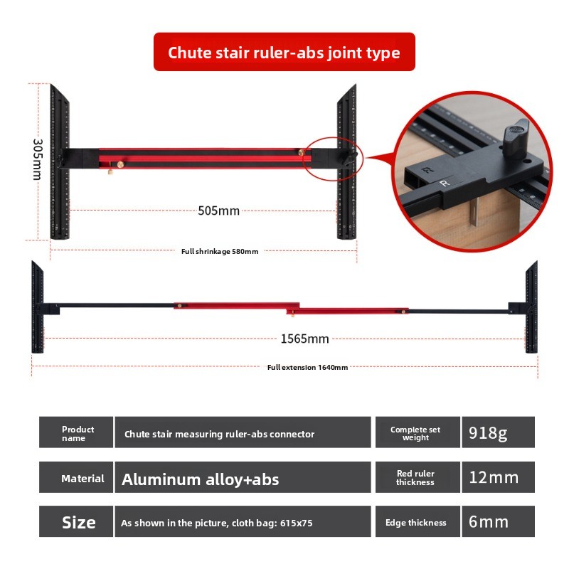 Righello per scale in lega di  - Home Improvement Usa recensione e prezzo