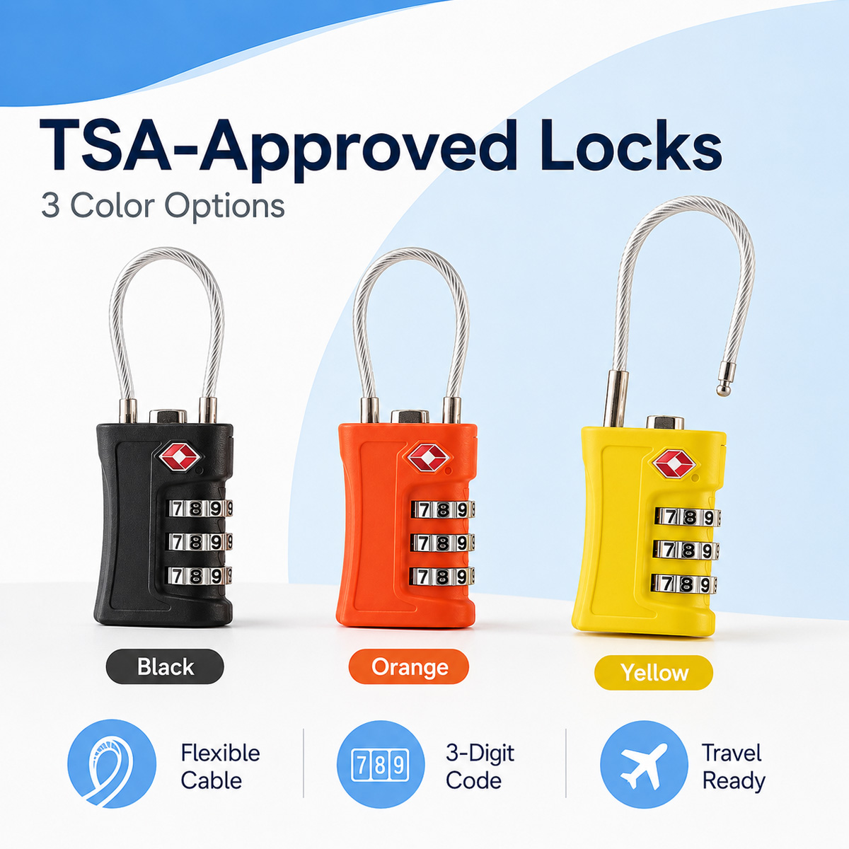 Lucchetto TSA Approvato con Co - Home Improvement Hardware recensione e prezzo