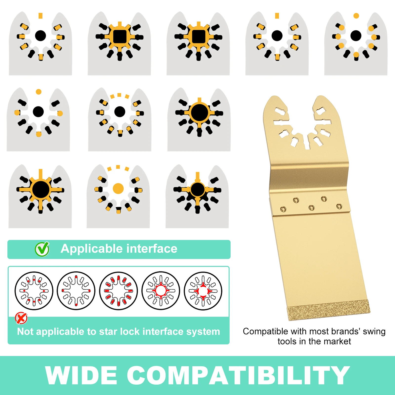 6 pezzi lame per sega oscillan - Grout Saw Removal recensione e prezzo