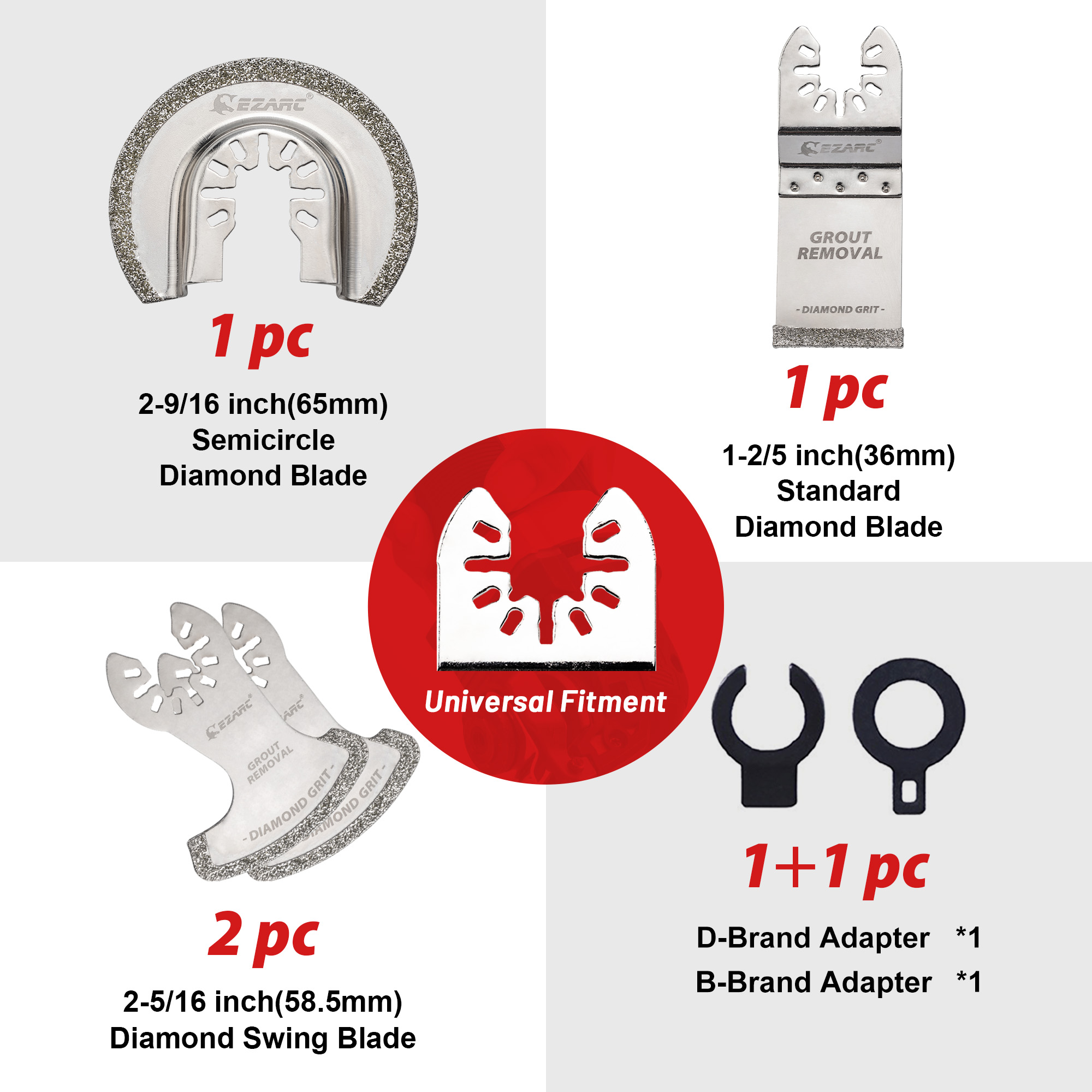 Set di lame per rimozione malt - Grout Saw Removal recensione e prezzo