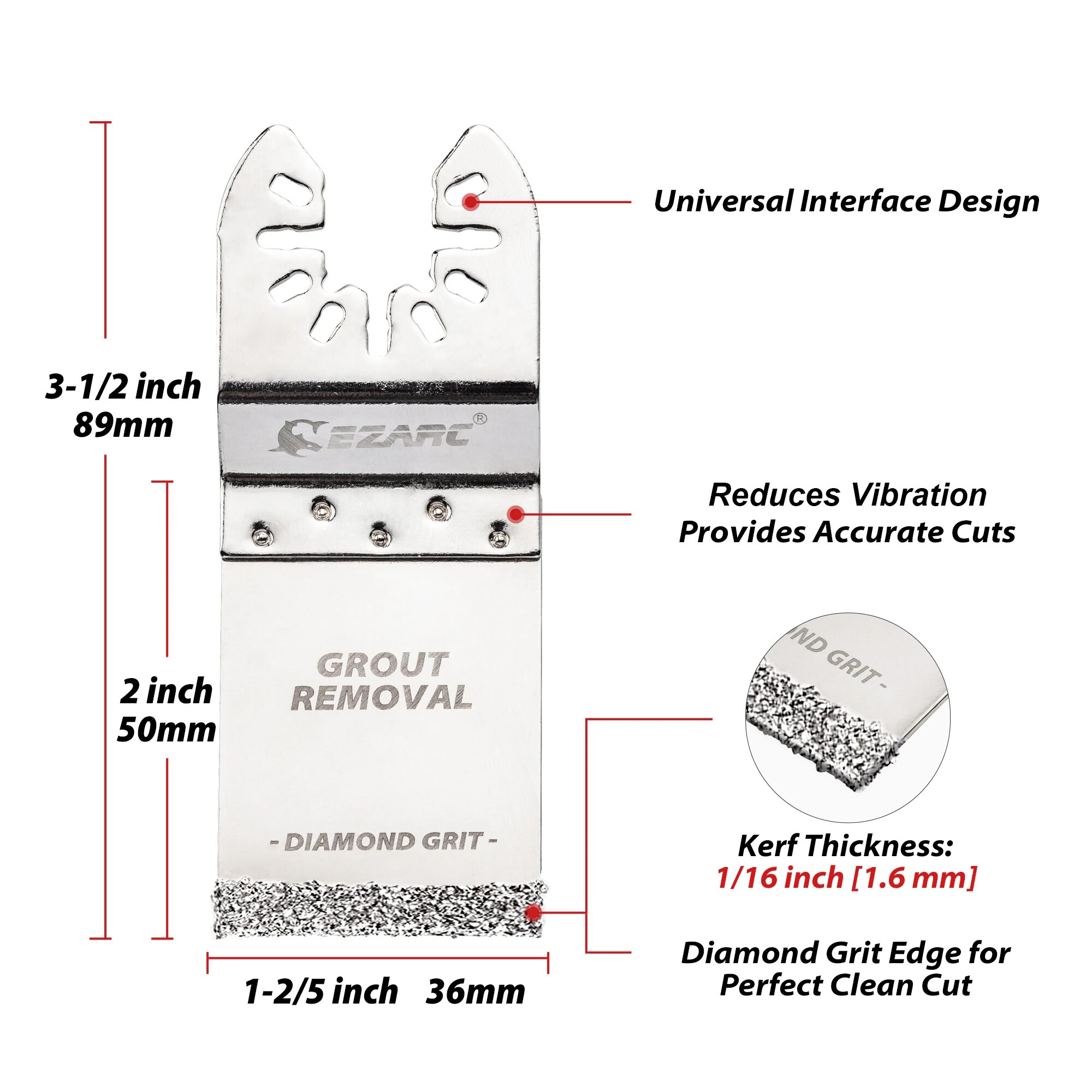 Lame per sega oscillante EZARC - Grout Saw Removal recensione e prezzo